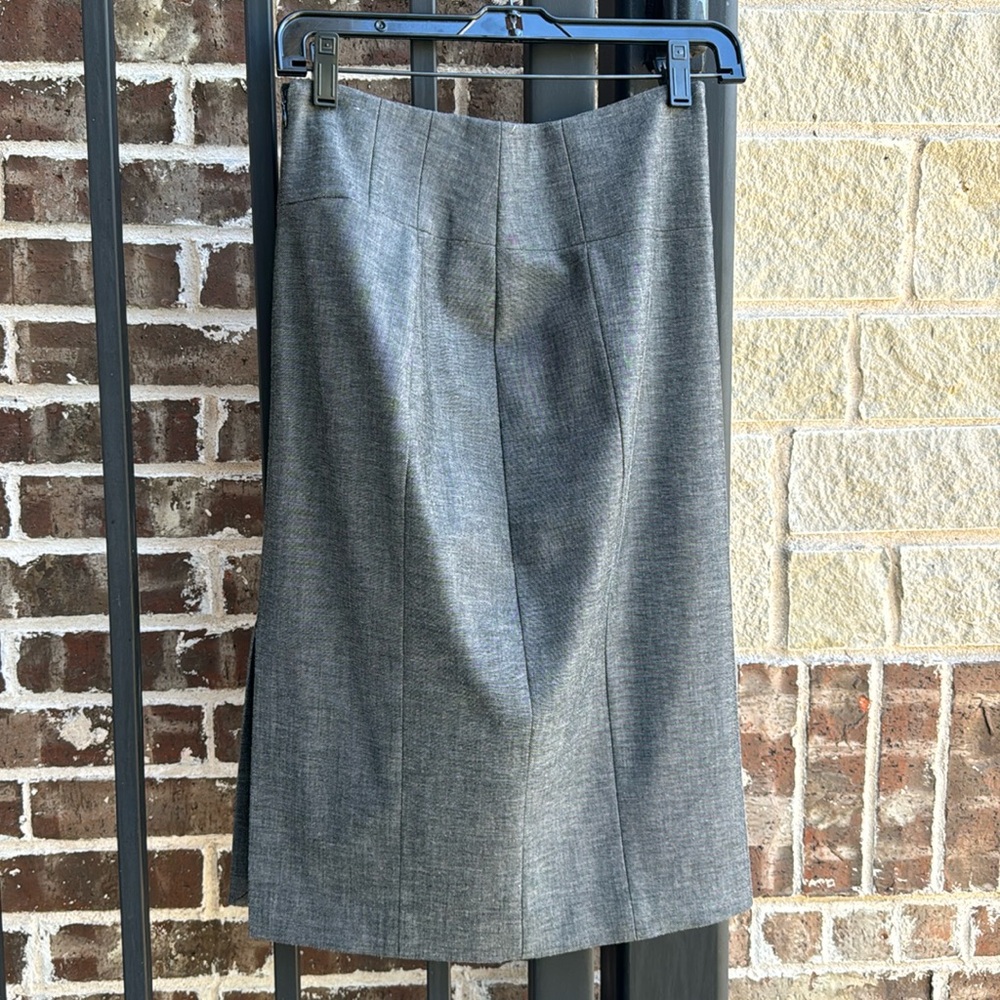 Express gray pencil skirt